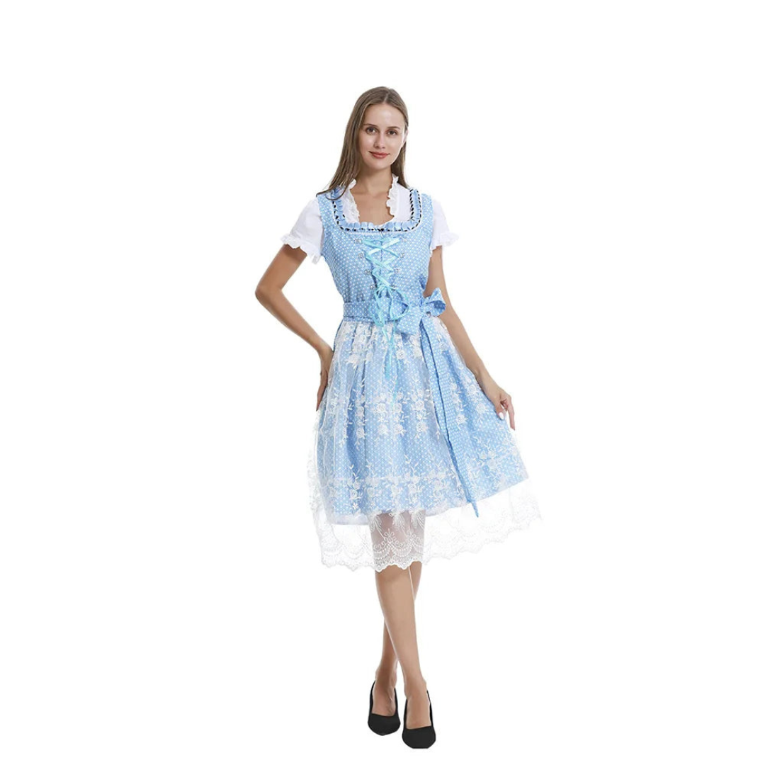 Laura | Damen Elegante Oktoberfest Dirndl Kleid | 2024