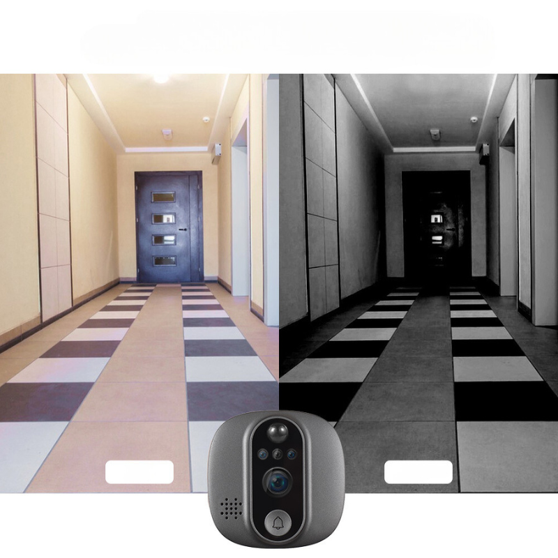 VisionGuard Drahtlose Türklingel – Klare Weitwinkel & Nachtsicht