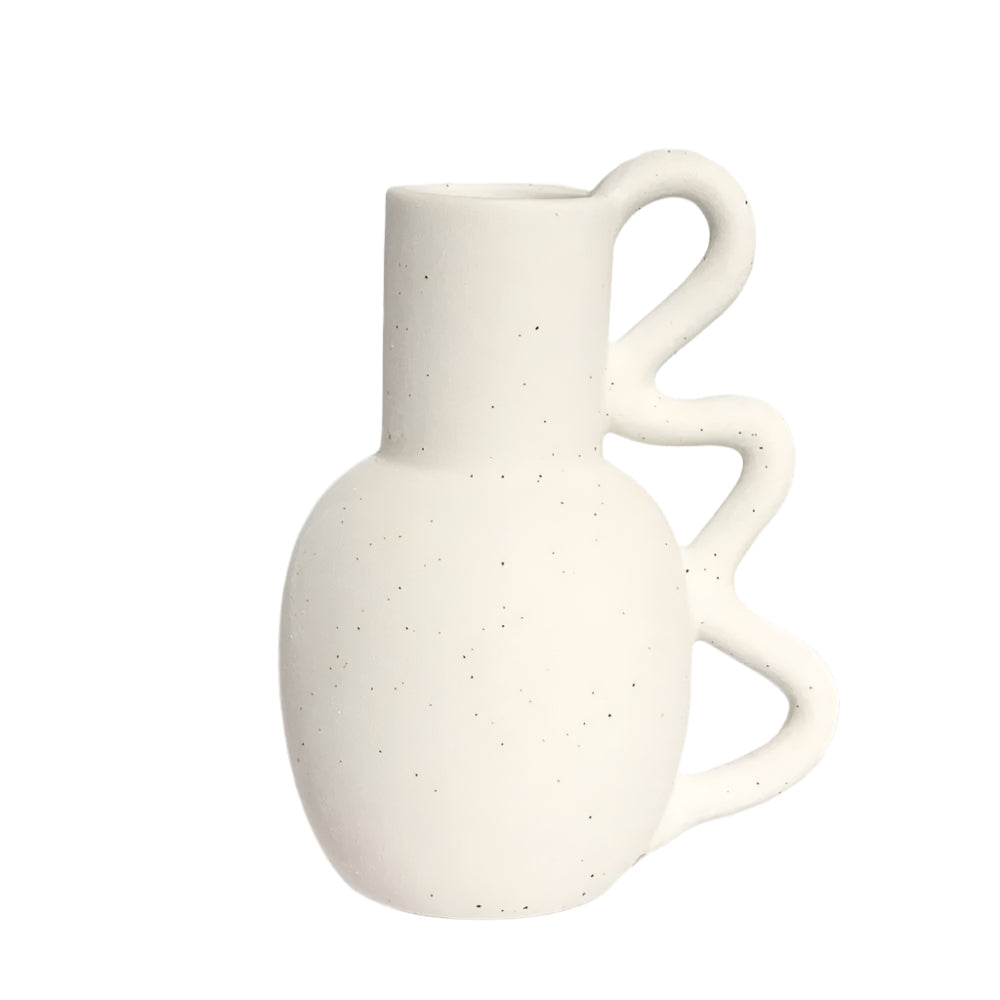 Sculptura Keramikvase – Elegantes skulpturales Design für zeitlose Innenräume