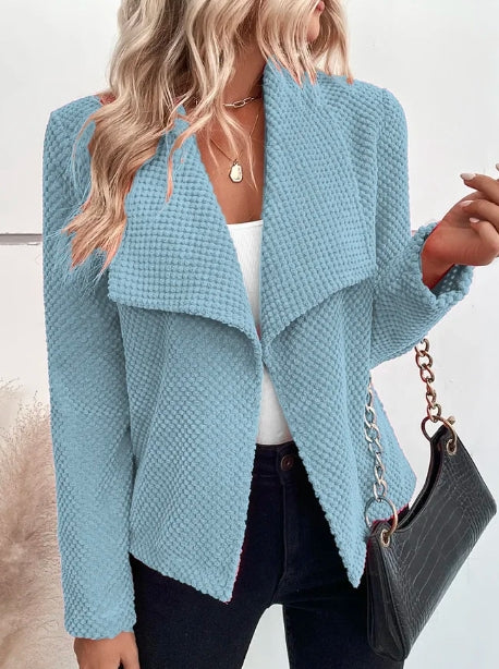 AutumnTrend® Stylischer Strickblazer