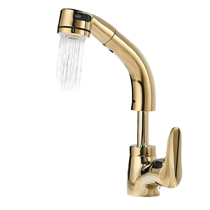 FlexiStream ausziehbare Küchenarmatur mit 360°-Bewegung und einfacher Installation