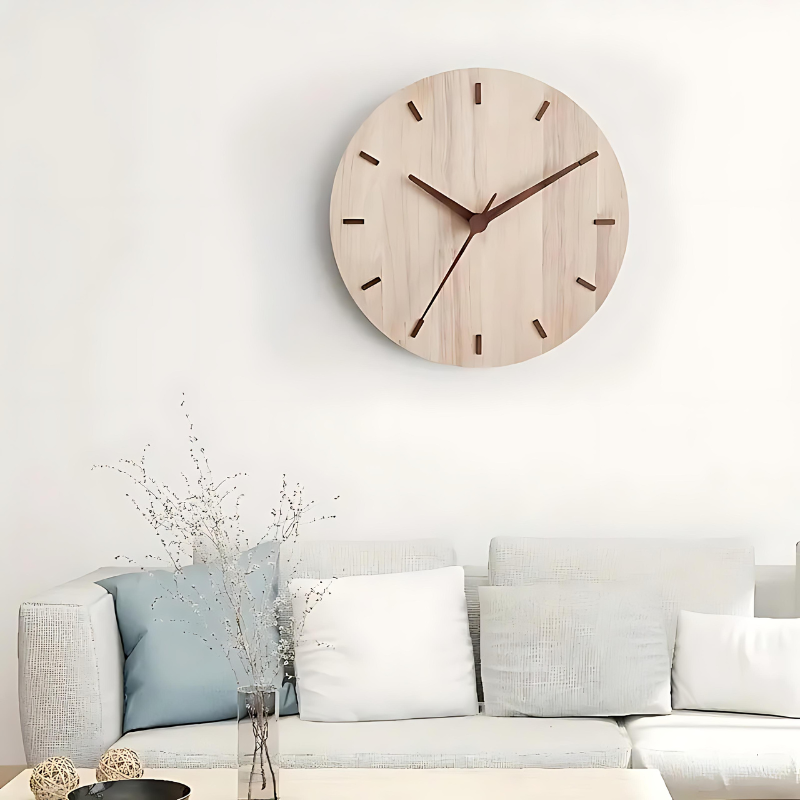 LumiTime Minimalistische Wanduhr – Eleganz für Ihr Interieur