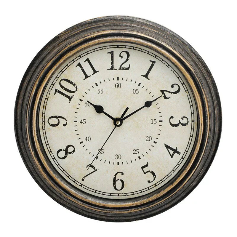 RusticCharm Vintage Wanduhr