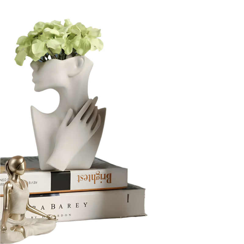 Gesichtsform Keramische Designvase