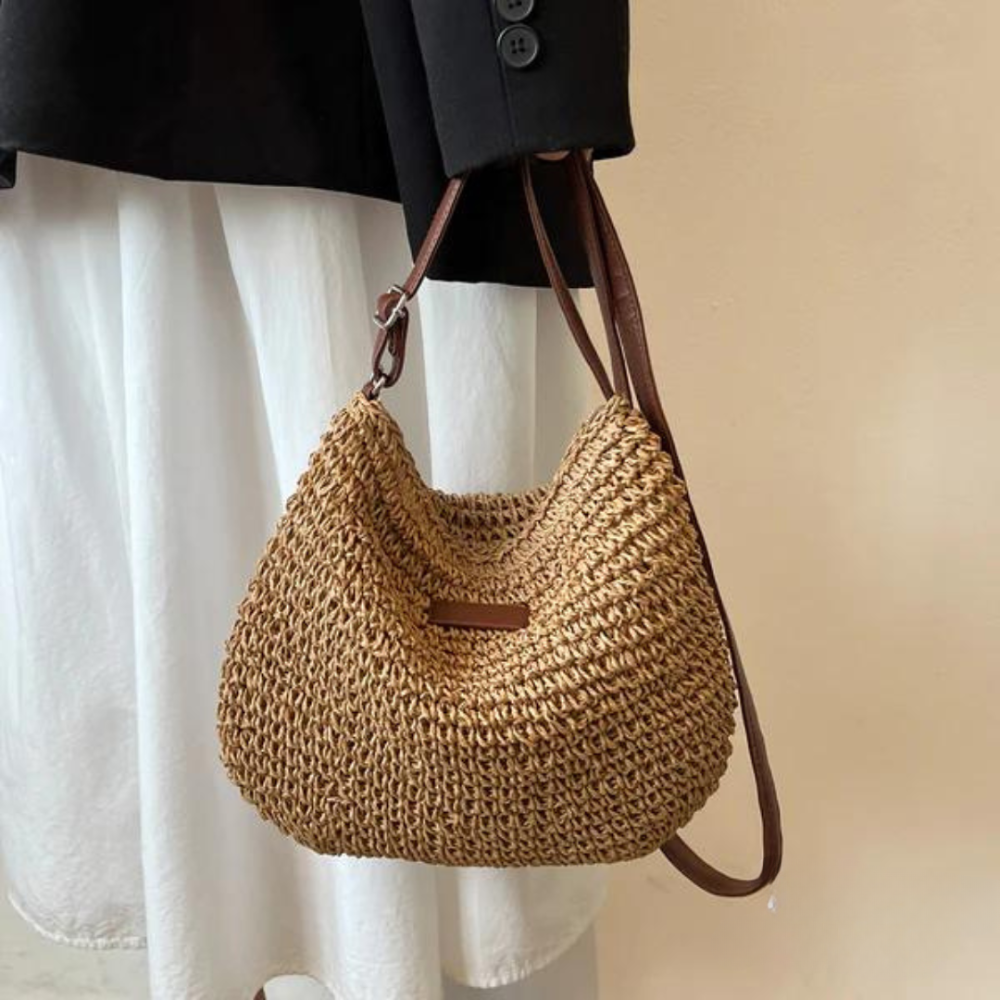 Emily - Bohemian Garn Schultertasche für einen unkonventionellen Stil