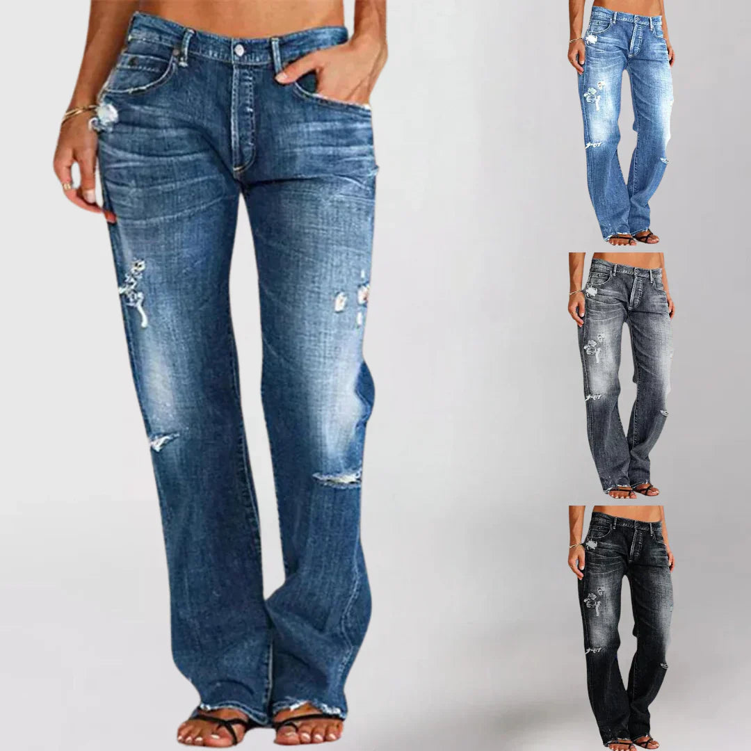 Emily Jeans mit weitem Bein