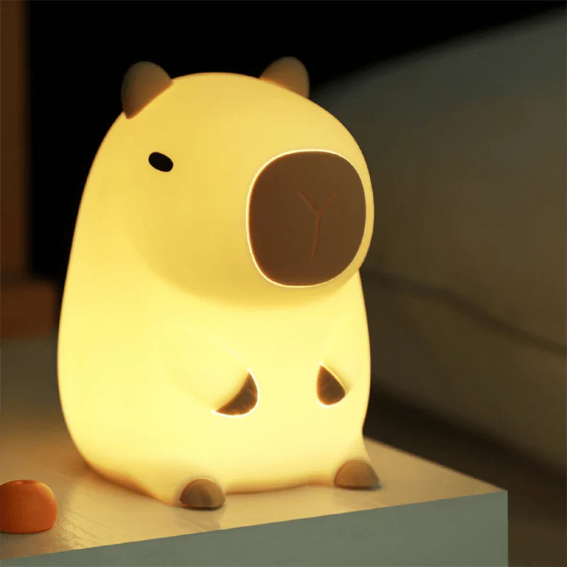 GlowPals - Charmante cartoonartige Tiernachtlampe