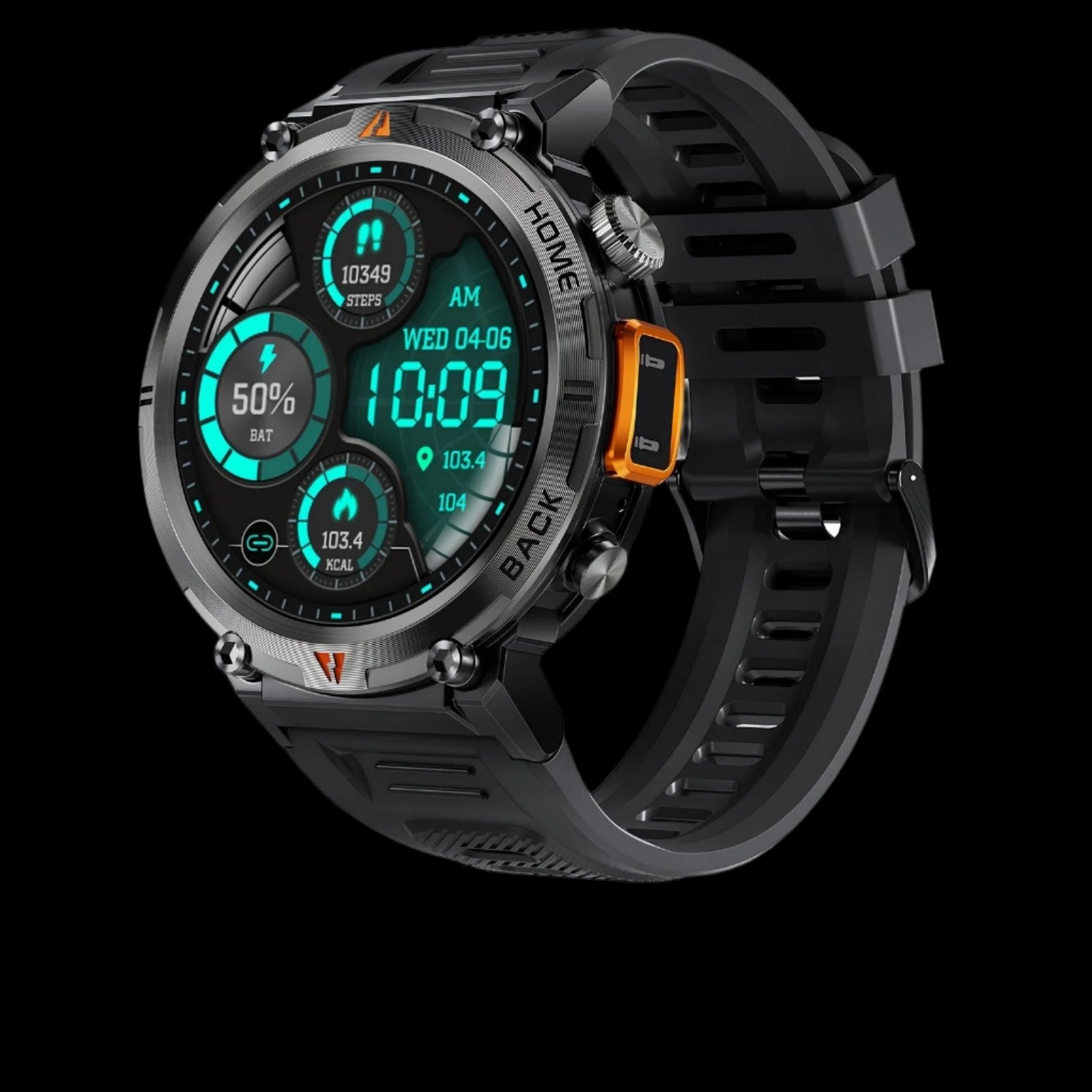 Leo - Taktische LED Fitness Smartwatch