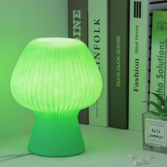LumiMuse Vintage Glasbettlampe – Verstellbare LED-Nachttischbeleuchtung