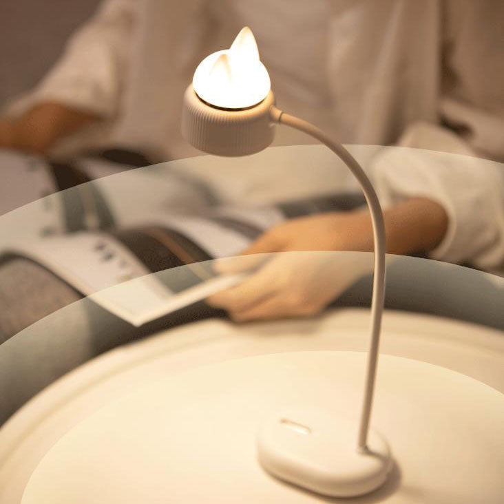 GlowLamp - Moderne LED-Tischlampe mit Katzenöhrendesign