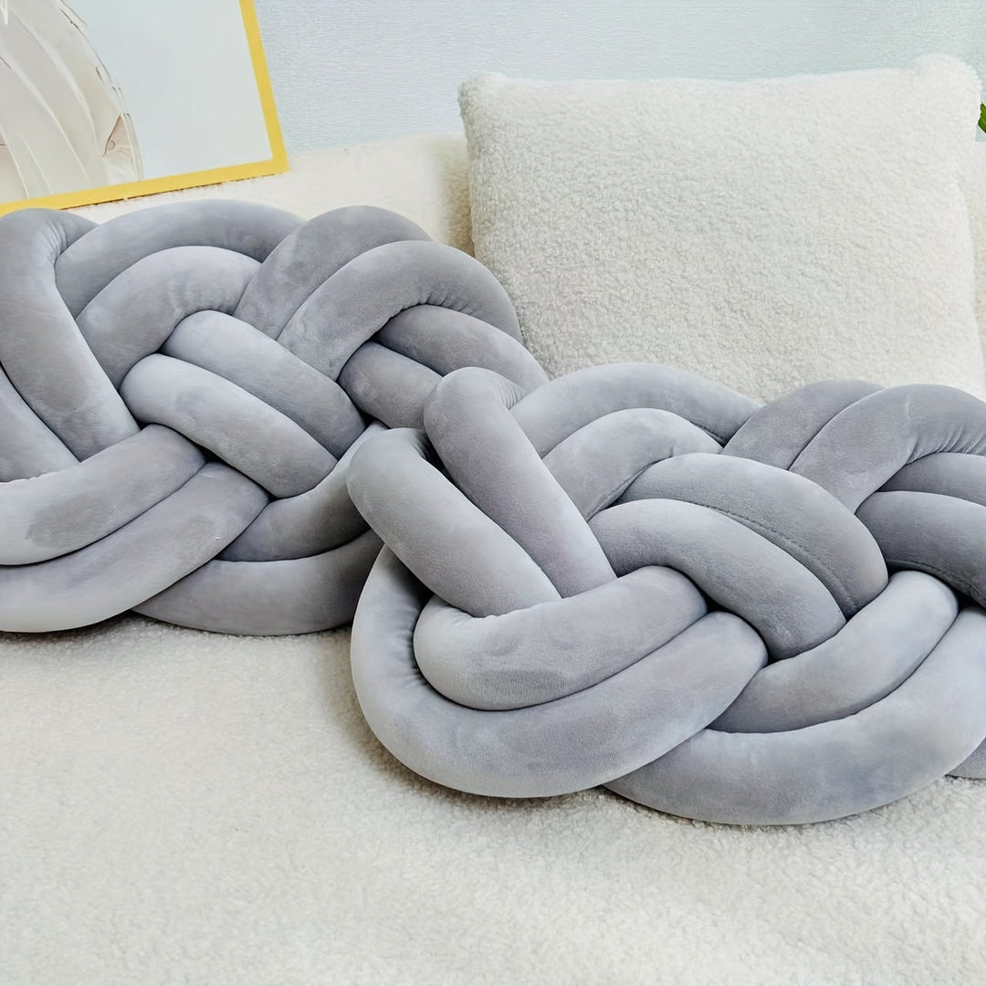 CozyPlush Set mit 2 Plüsch Dekokissen – Weiche Eleganz für Ihr Zuhause