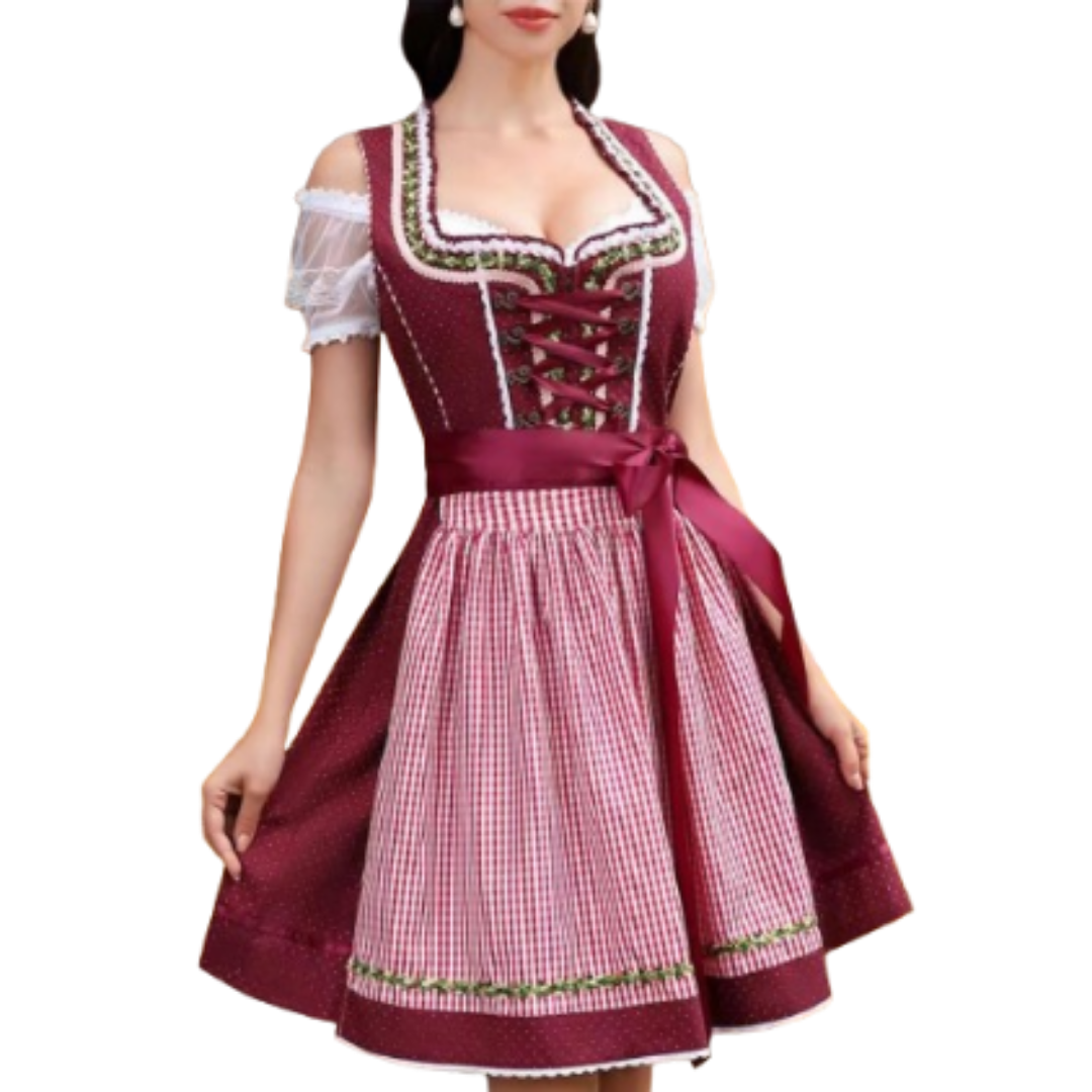 Greta | Damen Elegantes Oktoberfest Dirndl Kleid | 2024