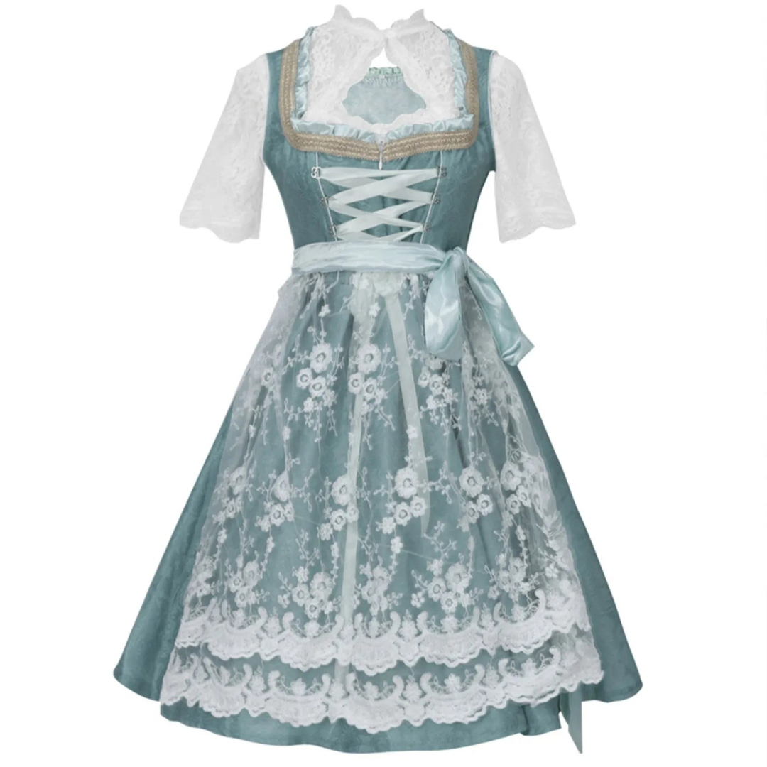 Mila | Damen Stylisches Oktoberfest Dirndl Kleid | 2024