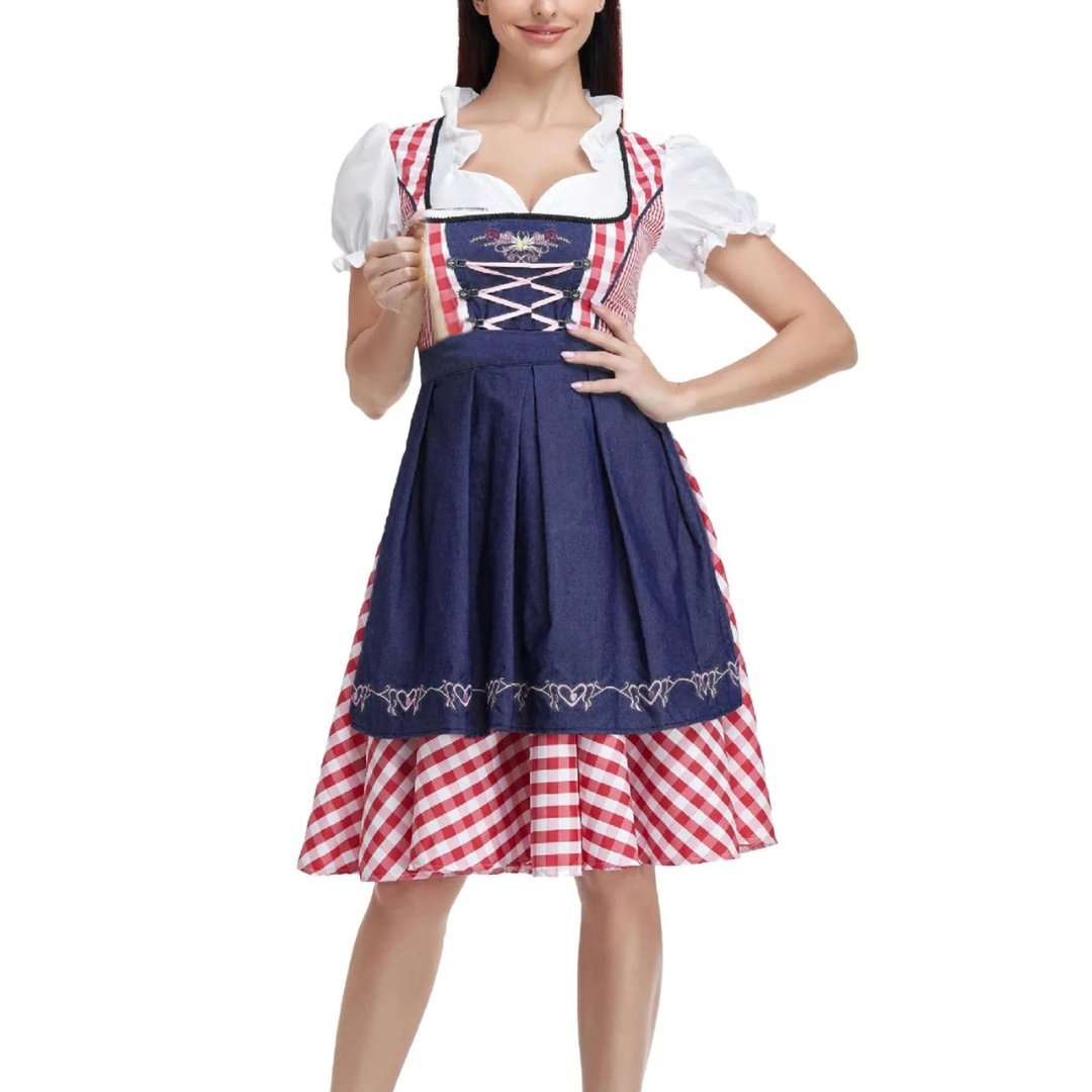 Paula | Damen Festliches Oktoberfest Dirndl Kleid | 2024