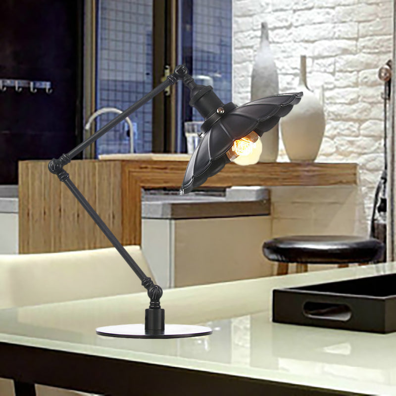 Lumineux - Vintage verstellbare Schreibtischlampe