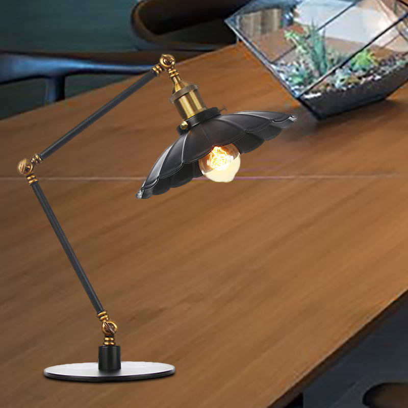 Lumineux - Vintage verstellbare Schreibtischlampe