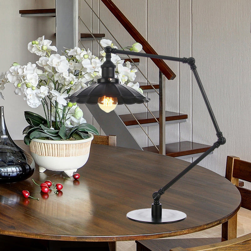 Lumineux - Vintage verstellbare Schreibtischlampe