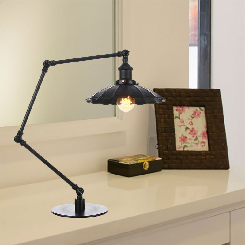 Lumineux - Vintage verstellbare Schreibtischlampe