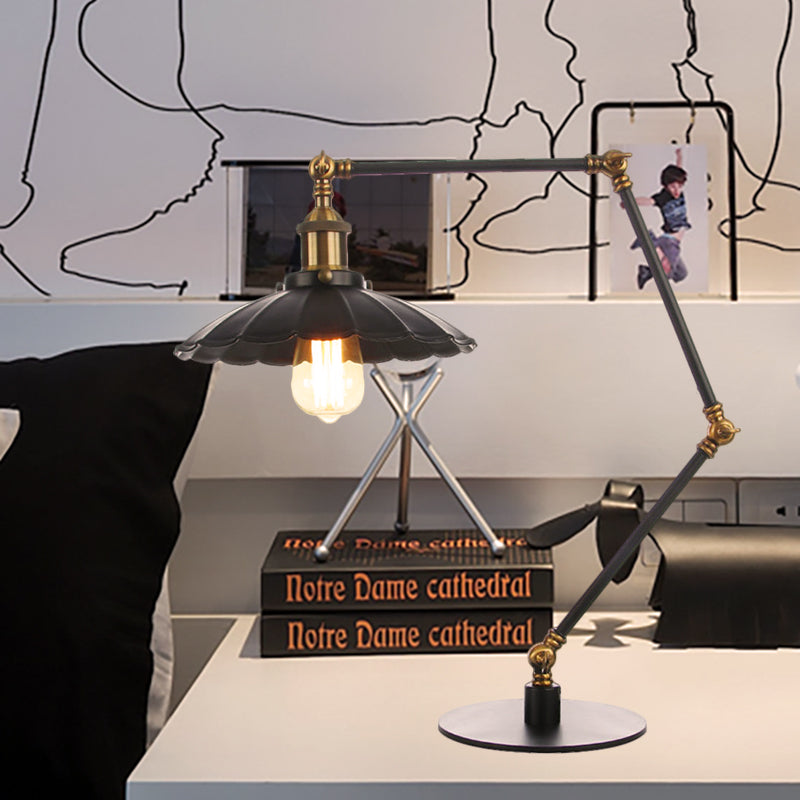 Lumineux - Vintage verstellbare Schreibtischlampe