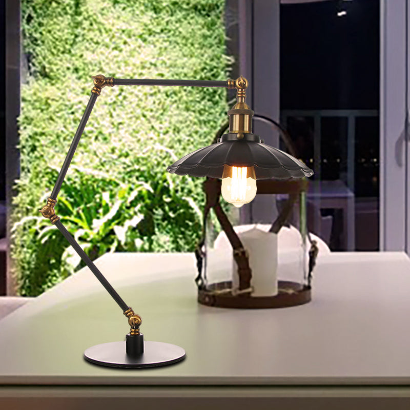 Lumineux - Vintage verstellbare Schreibtischlampe