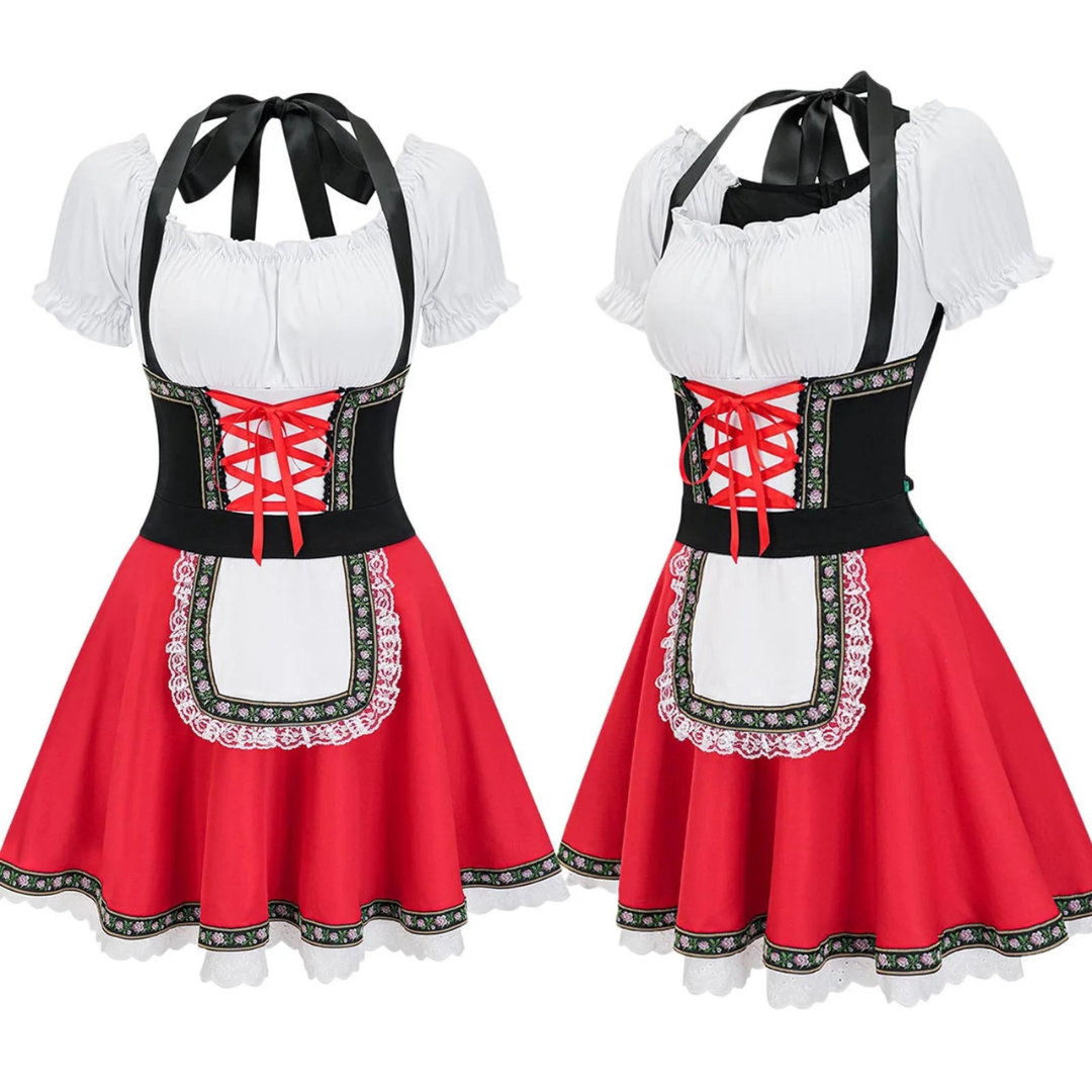 Alina | Damen Traditionelles Oktoberfest Dirndl Kleid | 2024