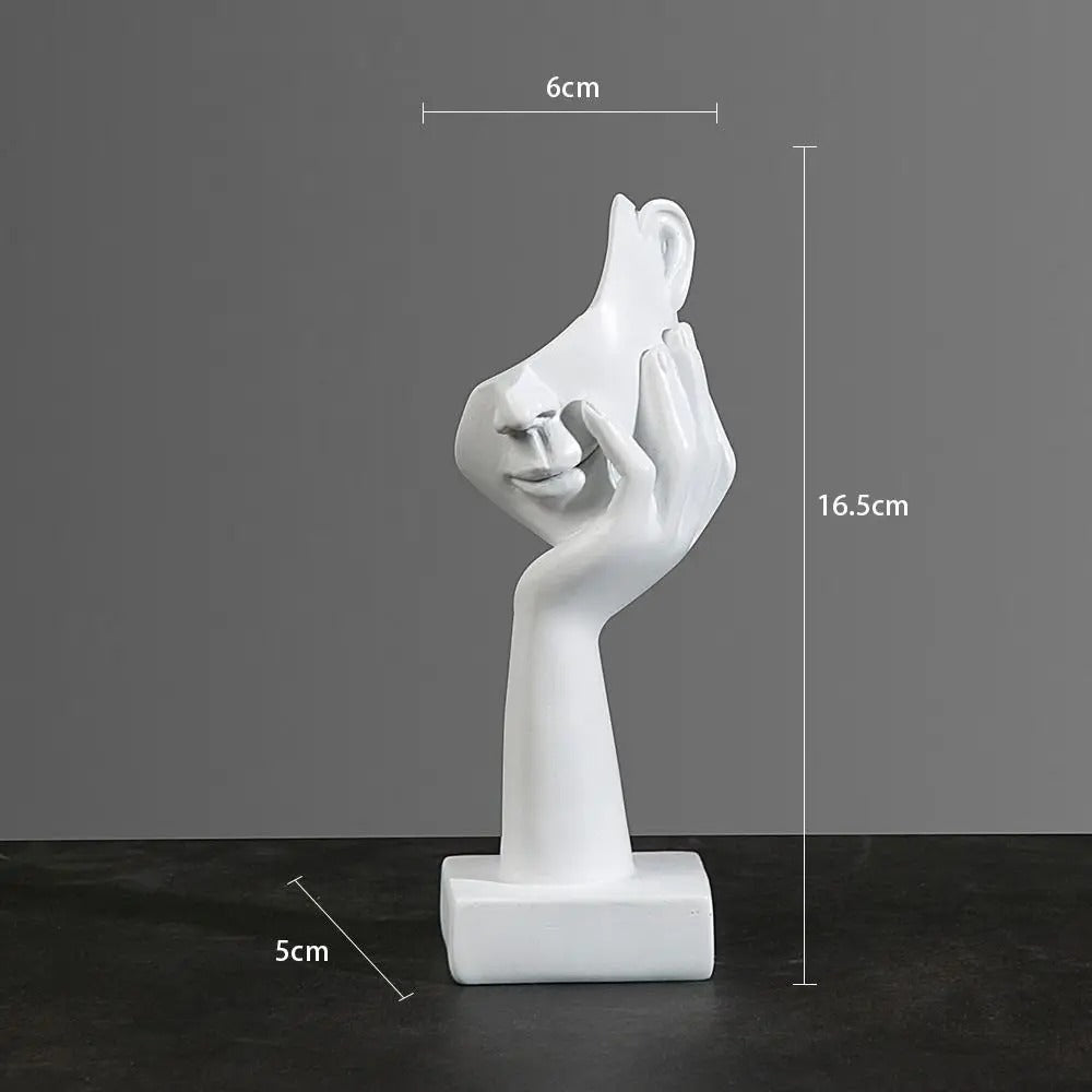 NordicMuse Abstrakte Gesichts Skulptur