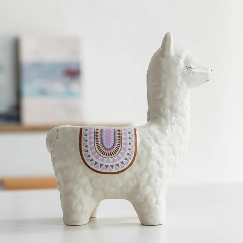 AlpacaSprout - Schöner Alpaka-Sukkulenttopf für dein Zimmer