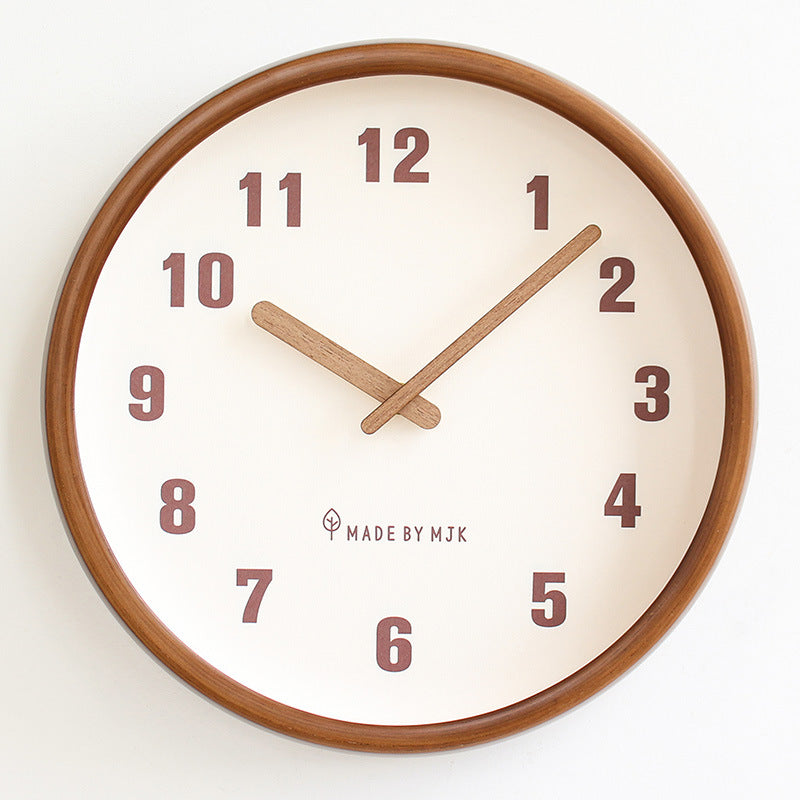 TimelessDuo - Set mit zwei minimalistischen Holzwanduhren