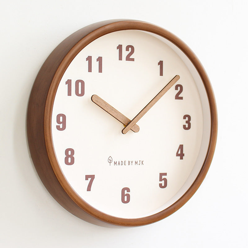 TimelessDuo - Set mit zwei minimalistischen Holzwanduhren