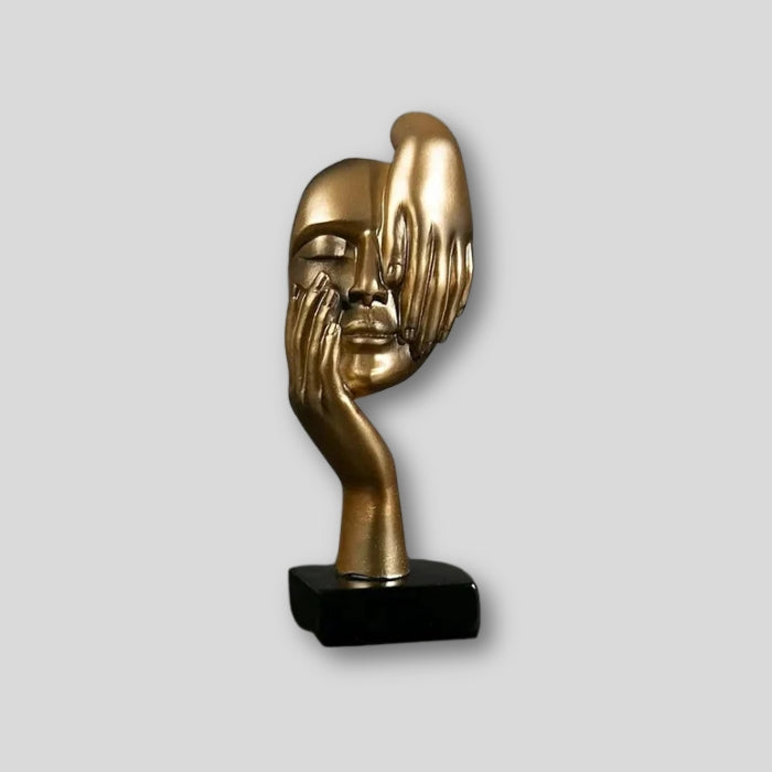 NordicMuse Abstrakte Gesichts Skulptur