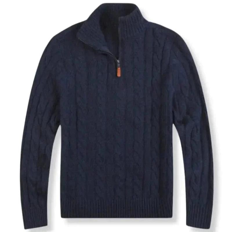 Lucas stilvoller Strickpullover