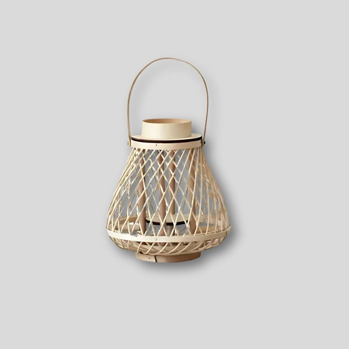 GlowWeave Boho Laterne