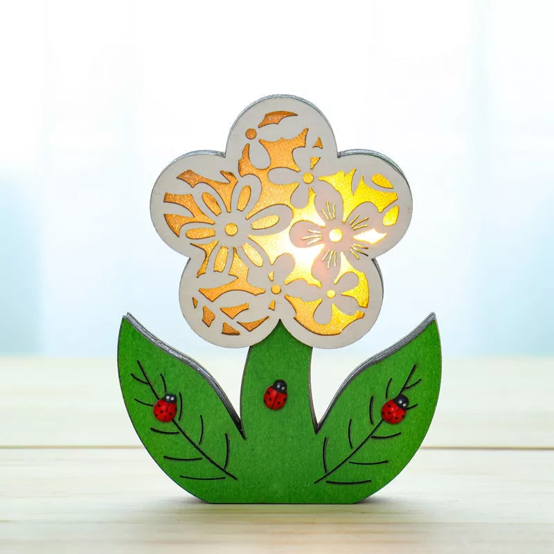 FestlicheDeko - Ostern LED Holzdekoration Kollektion