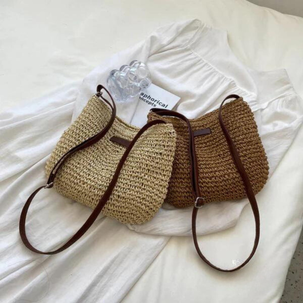 Emily - Bohemian Garn Schultertasche für einen unkonventionellen Stil