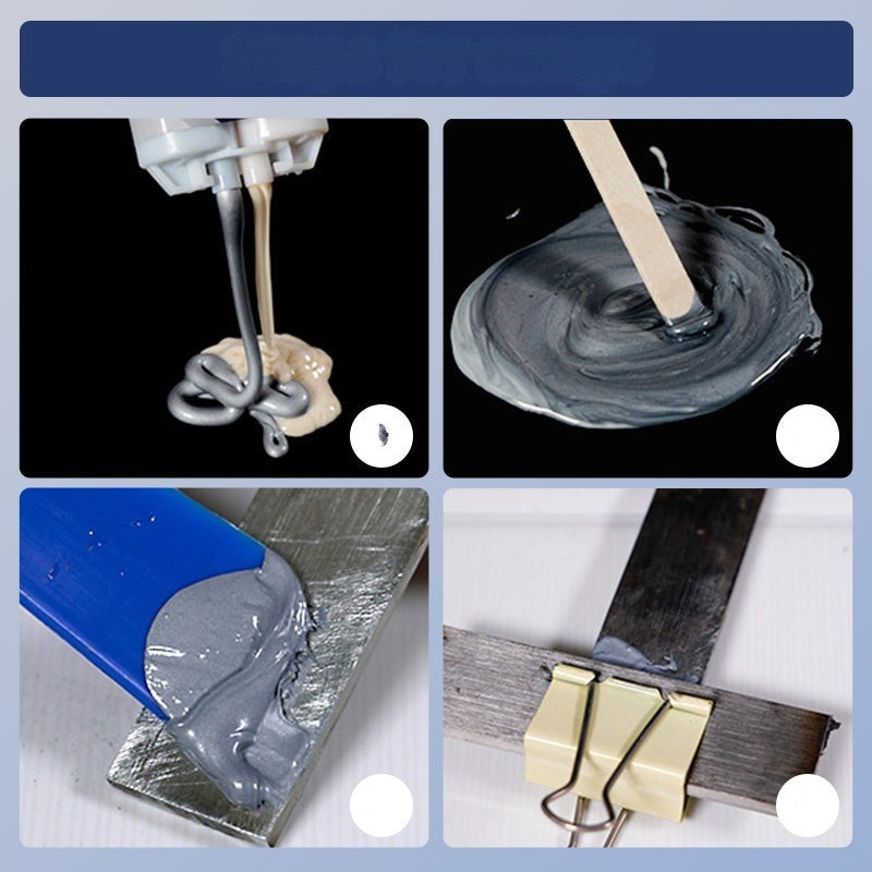 FixBond Wärmebeständige und Wasserdichte Metallreparaturkleber