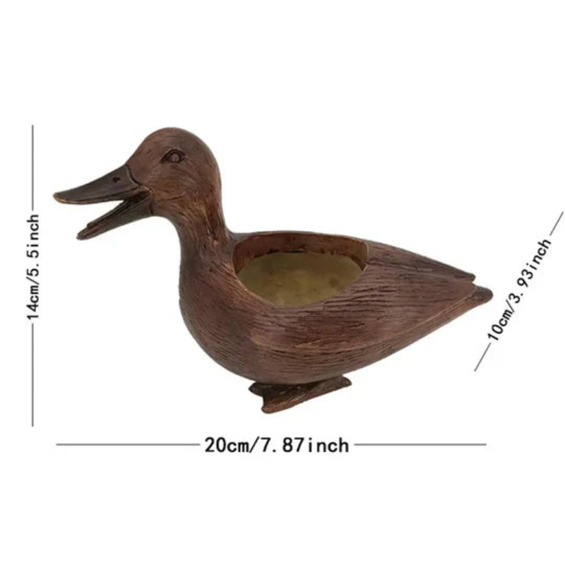 QuackBloom Keramische Enten Blumenkübel