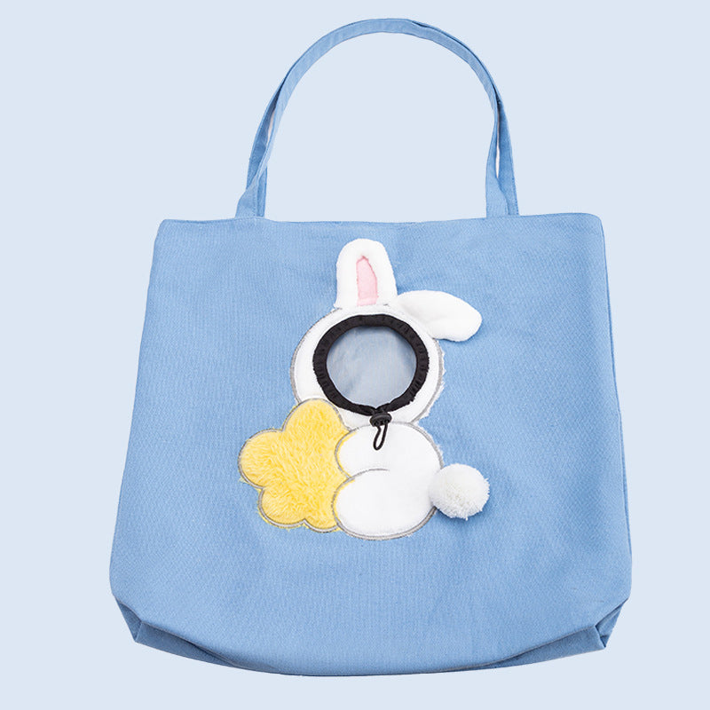 PetPouch - Süße Haustiertasche aus Leinen