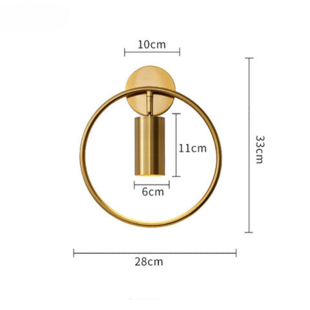 ZylinderShade - Runde Wandleuchte Sconce