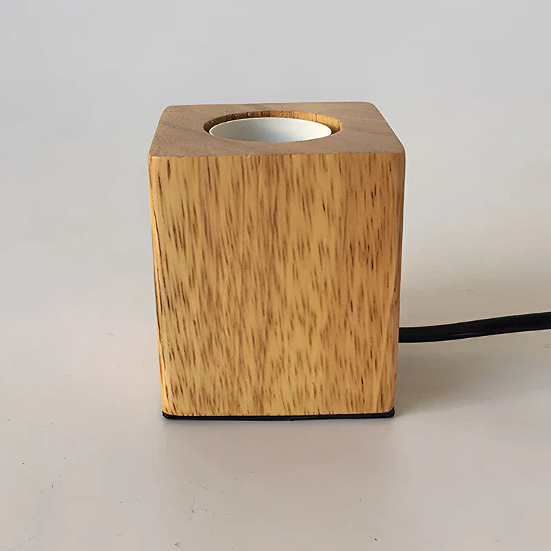 CozyCube - Moderne Holz-Kubelampe