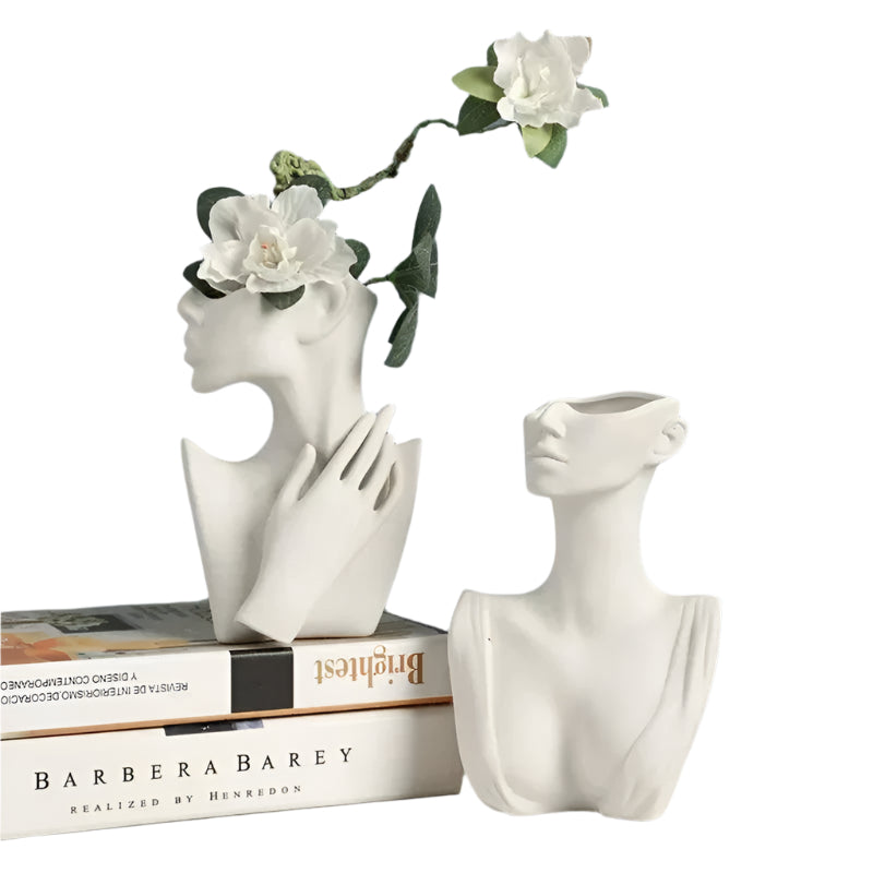 Gesichtsform Keramische Designvase
