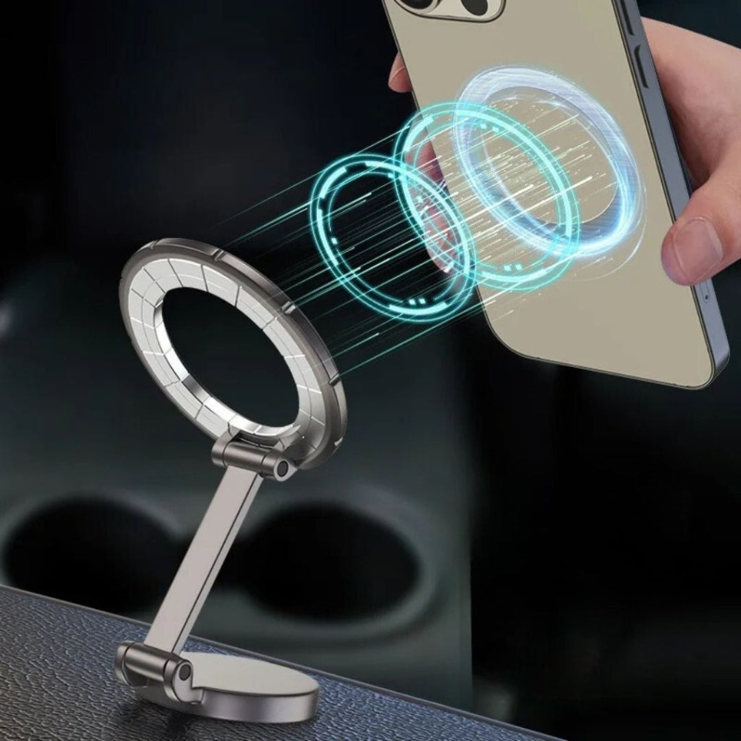 AutoGrip360 - 360° einstellbare magnetische Telefonhalterung für Autos