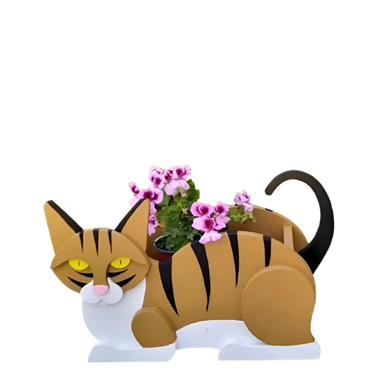 PurrPot Dekorative katzenförmige Blumentöpfe