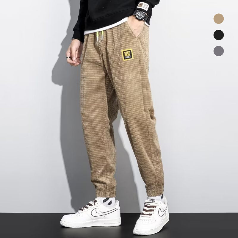 Mason - Lockere Samt-Hosen