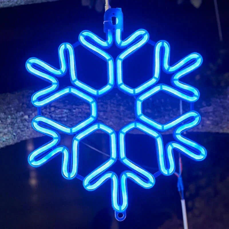 SnowGlow - Frostige Schneeflocke LED-Licht