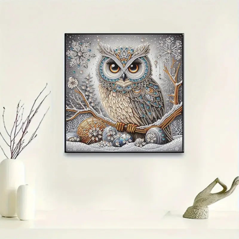 LumiOwl – Strahlende Eule Diamant Malset Kit