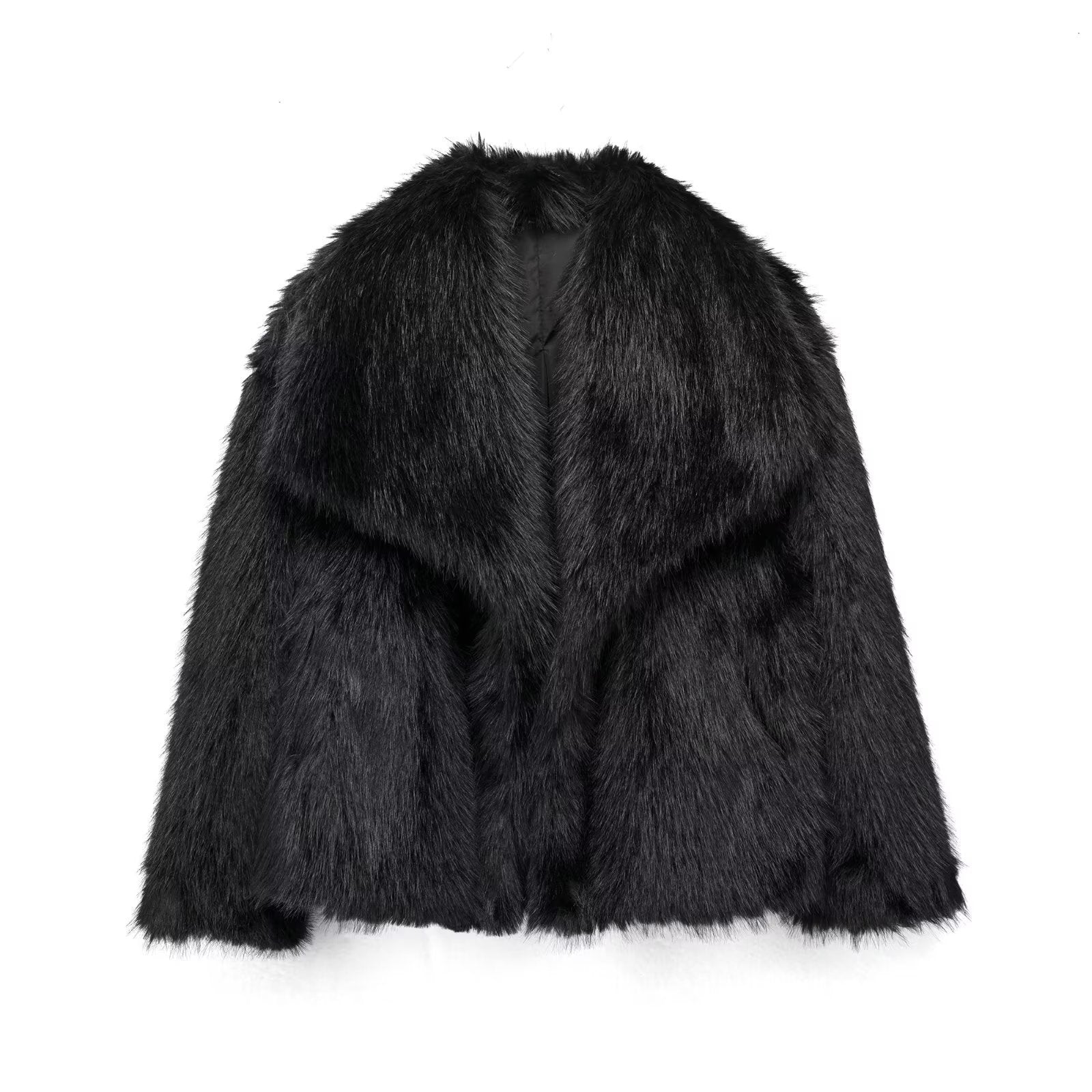 Sussane - Trendy Jacke aus Kunstfell für Frauen