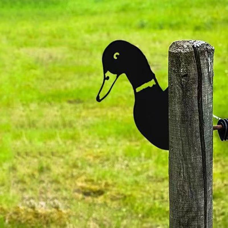WildPost - Metall-Dyresilhuet-Zaunaufsätze