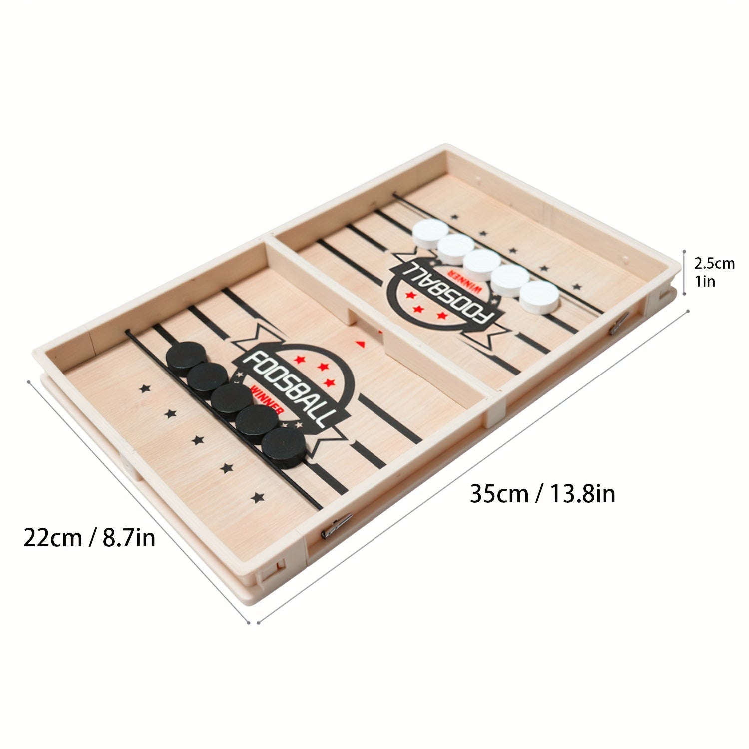 Tisch-Slangshot-Hockey Holzspiel