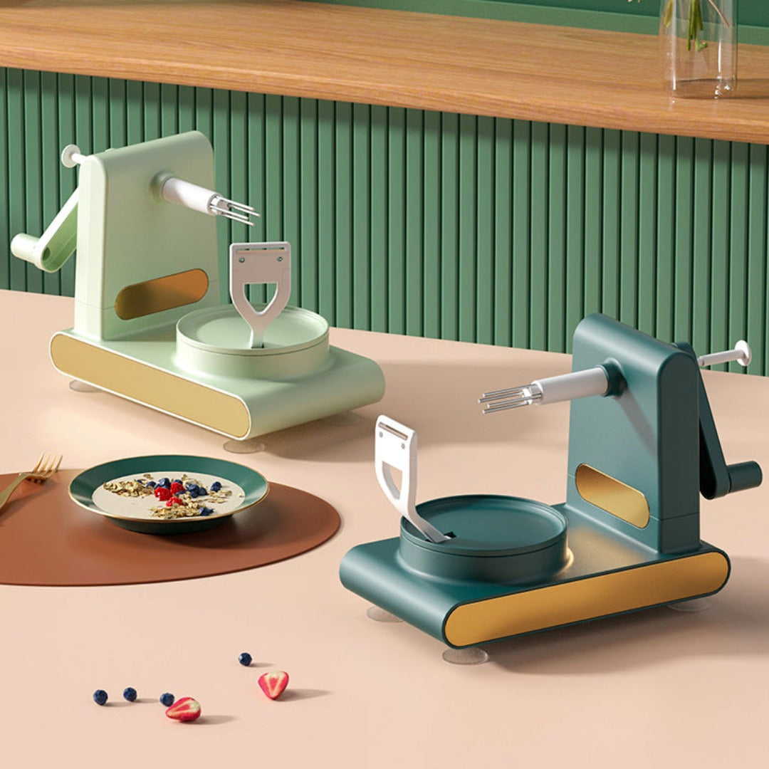 QuickPeel Multi-Obstschäler 2.0 - schnelle und einfache Lösung zum Obstschälen