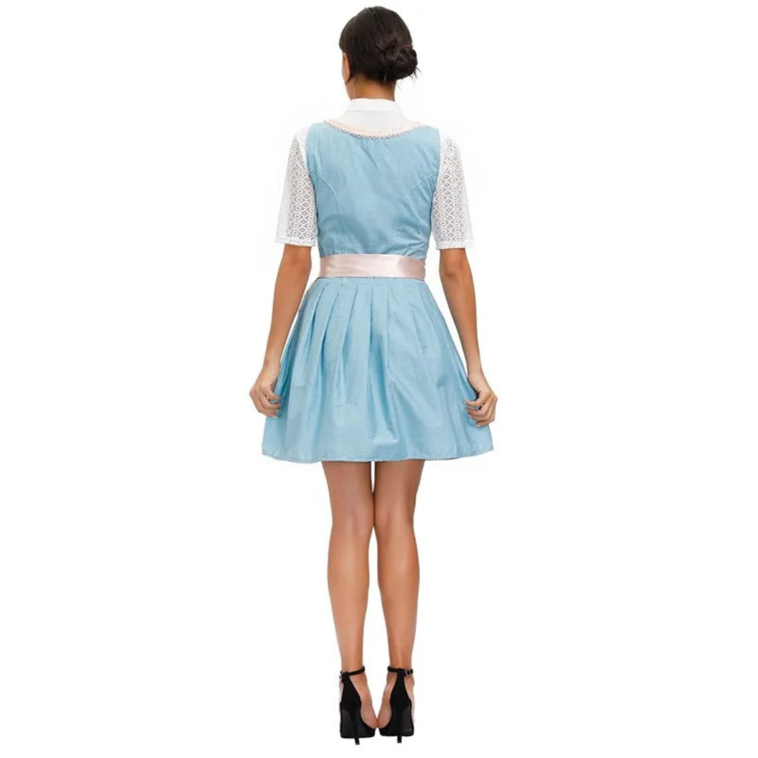 Paula | Damen Elegantes Oktoberfest Dirndl Kleid | 2024